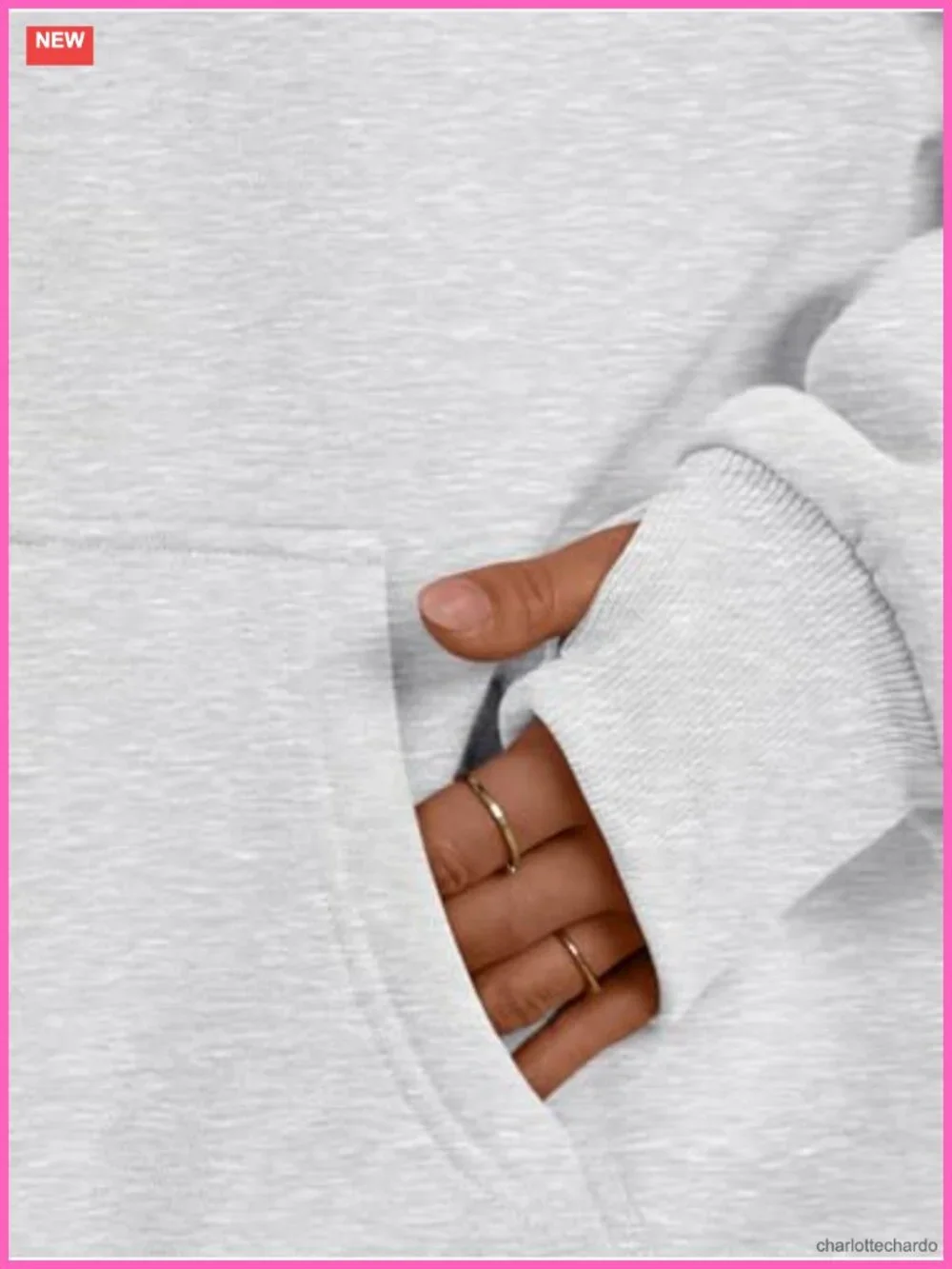 Oversized Fleece V-Neck Hoodie Sweatshirt for Women Fall Winter